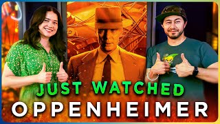 Just Watched OPPENHEIMER Reaction amp Movie Review  Christopher Nolan Cillian Murphy [upl. by Enailil]