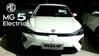 MG 5 EV  Fully Electric  Station wagon  Safyan Motoring [upl. by Ladew]