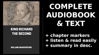 King Richard the Second 👑 By William Shakespeare FULL Audiobook [upl. by Irakab]