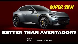 Ferrari Pursangue The king of SUVs [upl. by Page888]