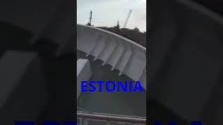 ESTONIA  Onboard footage from 1994  Bow visor closing [upl. by Mettah]