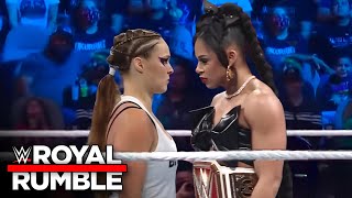 Ronda Rousey Vs Bianca Belair  Full match  WWE April 30 2024 [upl. by Ecirb]