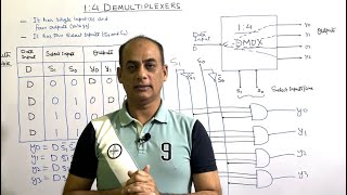 14 Demultiplexer  Combinational Circuits  Digital Electronics by Er Mirza Sir [upl. by Odnesor]