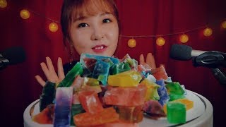 소리아라｜먹는 보석 코하쿠토 ｜Jewelry Candy Eating sounds｜ASMR [upl. by Sredna]