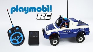 Playmobil 5528 RC Police Car with Camera [upl. by Keelby]