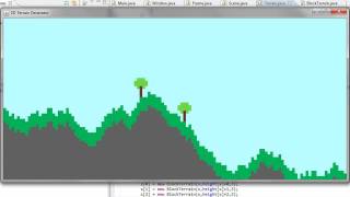 Simple 2D Terrain Generation Java [upl. by Nyliak]