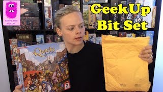 Unbox Deluxe tiles  GeekUp Bit Set Quacks of Quedlinburg [upl. by Ruthi]