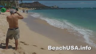 Waikiki Beach Beaches Oahu Hawaii [upl. by Jarad]