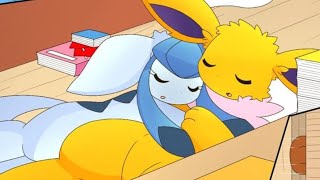 Jolteon x Glaceon edit capcut tundra 💙💛💙💛💙💛Stxrberripi3 and Tundracvleah0729 [upl. by Yerbua]