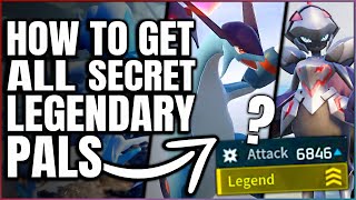 Palworld  How to Get ALL Hidden OVERPOWERED LEGENDARY Pals amp Make ANY Pal Legend 100 Catch Guide [upl. by Vitus]