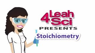 Stoichiometry Part 1  Introduction To Balancing Chemistry Reactions by Leah4sci [upl. by Ferriter]