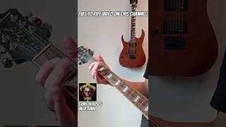 5 easy classic rock riffs for beginners [upl. by Erdnaet]