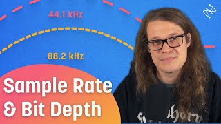 Audio Bit Depth and Sample Rate Explained [upl. by Llemart884]