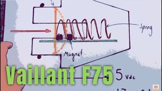 VAILLANT F75 fault finding faulty pressure sensor electrical supply No hot water or heating [upl. by Araccat]