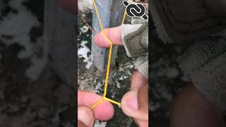 How to tie the Bimini Twist Fishing Knot  Quick and Easy Method knotshort [upl. by Jake]