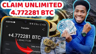 BITCOIN Earning Site 2024  Claim 4772281 BTC Daily  FREE BTC  EARN FREE BITCOIN 💫 [upl. by Orimar894]