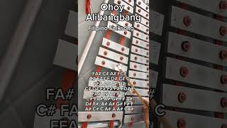 OHOY ALIBANGBANGFILIPINO FOLKSONGLYRE XYLOPHONE COVER [upl. by Val896]