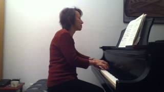 Edna Golandsky discusses slow playing in the opening of Beethovens Pathetique Sonata [upl. by Eriha]