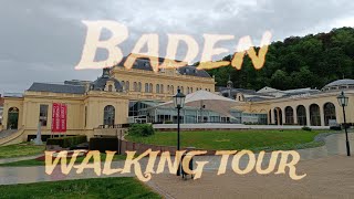 🇦🇹 Baden bei Wien walking tour [upl. by Ennaihs]