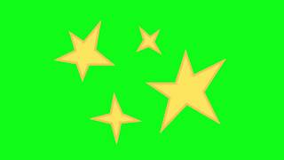 ⭐ STARS VIDEO OVERLAY 🌟 CUTE PACK Green Screen effects⭐✨ [upl. by Aciraj]