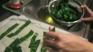 Blanching and Freezing Greens [upl. by Auhesoj]