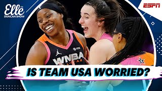 WNBA AllStars REVENGE amp Time for PANIC with Team USA  The Elle Duncan Show [upl. by Amairam]