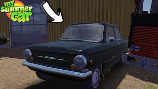 NEW ZAZ ZAPOROZHETS 968 DRIVEABLE CAR  My Summer Car Mod 13 [upl. by Scarito678]