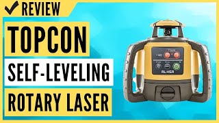 Topcon RLH5A Horizontal SelfLeveling Rotary Laser Review [upl. by Zetnas]