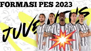 Formasi juventus pes 2023 ps3 [upl. by Mobley]