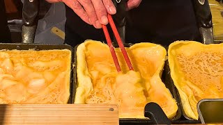 Cooking The Perfect Japanese Tamago Yaki [upl. by Yssis]