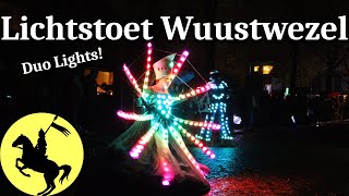 Duo Lights  18112023  Lichtstoet Wuustwezel [upl. by Issirk]