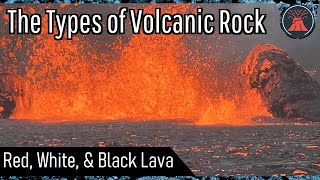 The Types of Lava at Volcanoes [upl. by Attennyl]