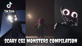 Scary CGI Monsters  Tik Tok Compilation [upl. by Nicolea]