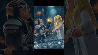 Behind the scene  Crafting the One Ring  Celebrimbor and Sauron lego lotr lordoftherings [upl. by Mourant45]