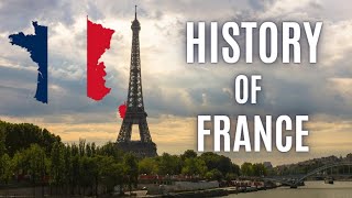 HISTORY OF FRANCE IN 8 MINUTES [upl. by Onairot]