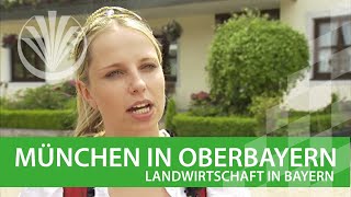 Landwirtschaft in Bayern Landkreis München in Oberbayern [upl. by Velma337]