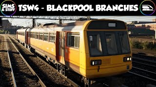 Train Sim World 4  Blackpool Branches  Doing Some Trips [upl. by Hinch]