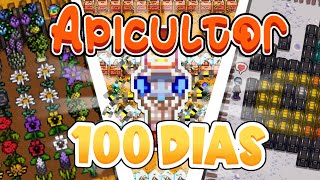 JOGUEI 100 DIAS COMO APICULTOR NO STARDEW VALLEY  O FILME [upl. by Colwell]