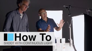 How To Use Continuous LED Lighting For Packshot Photography [upl. by Akinam]