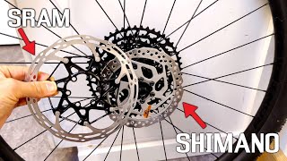 Will a SRAM rotor work on my SHIMANO brake MTB [upl. by Haseefan657]