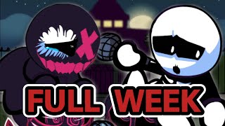 FCR Evil Resurrection  Evil Pico VS Spooky Kids FULL WEEK [upl. by Derrej]