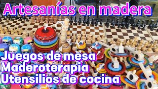 Juegos didácticos y de mesa en madera [upl. by Magnus217]