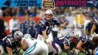 Panthers vs Patriots Super Bowl 38  NFL Vault Highlights [upl. by Miltie752]