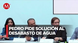 Pedro Rodríguez Villegas pide solucionar el desabasto de Agua en Atizapán de Zaragoza [upl. by Ayle655]