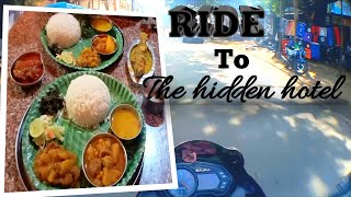 Ride to the hidden hotel for lunch [upl. by Naleek]