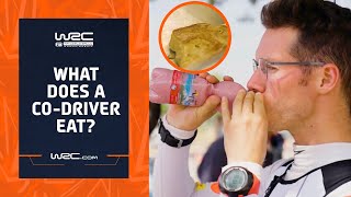 What Does a WRC CoDriver Eat [upl. by Perot590]