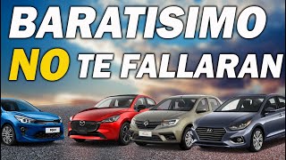 7 Autos Más Confiables y Baratos que Puedes Comprar en 2024 l 2025 RenaultloganKIAtoyotaETC [upl. by Niamor]