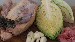 How To Cook A Pheasant With Cabbage And Bacon [upl. by Wichern608]