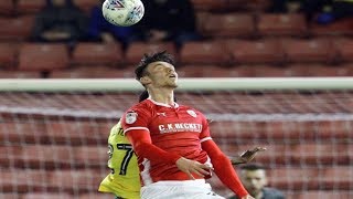 ● Kieffer Moore goals amp assists 2018 │Barnsley FC ● [upl. by Devi979]