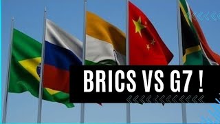 A Shift in Global Power BRICS vs G7 shorts [upl. by Lenaj]